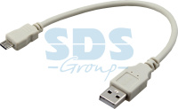 ШНУР MICRO USB (male)-USB A(male)-0.2 M REXANT
