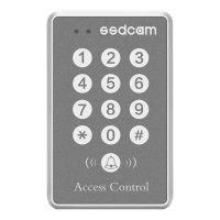 Считыватель с контроллером и кодонаборной панелью AC-11 EM-Marin SSDCAM