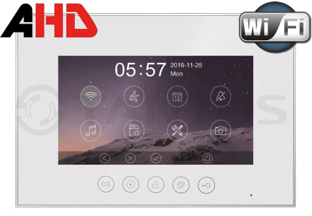 Монитор 7 дюймов AHD/TVI / CVI 1080p/CVBS с WIFI Marilyn HD Wi-Fi s