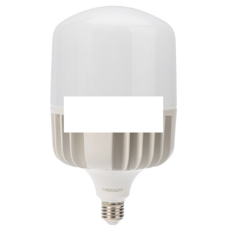 Лампа светодиодная высокомощная 100 Вт E27 с переходником на E40 9500 лм 6500 K холодный свет REXANT