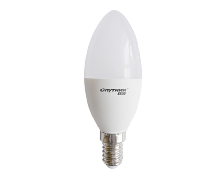 Лампа светодиодная Спутник LED С37-3.5W/220V/4000K/E14 Classi