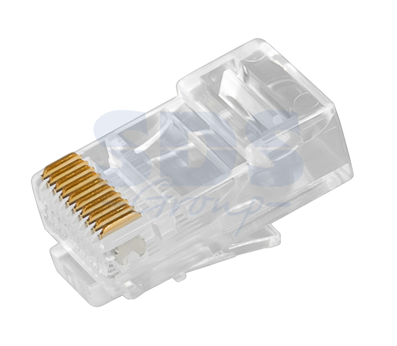 картинка Джек RJ-45 10P10C CAT 5e REXANT от магазина Антенны ТУТ