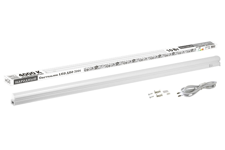 картинка Светильник LED ДПО 2001 10 Вт, 4000К, IP40, Народный от магазина Антенны ТУТ