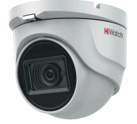 5 Мп уличная купольная HD-TVI камера с ИК подсветкой до 20 м IP 66 DS-T503(C) (2.8 mm)