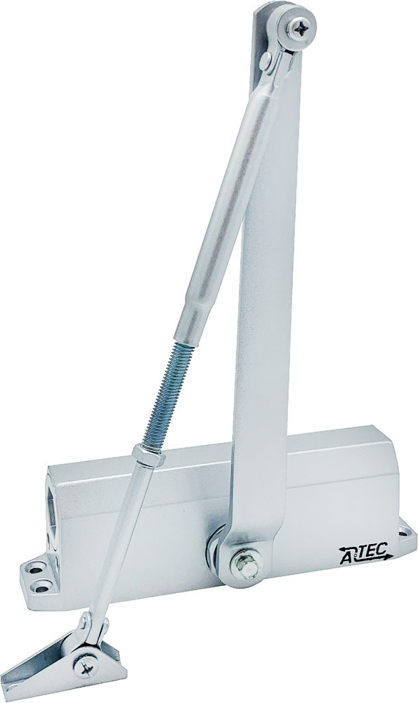 картинка Доводчик ATEC-D206H-Sl серебристый до 120 кг. от магазина Антенны ТУТ