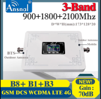 Усилитель Ansnal GSM 3\4G сигнала SBF02 900/1800/2100mhz (только репитер)