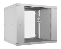 Cabeus WSC-05D-9U55/45 Шкаф телекоммуникационный настенный 19" 9U, серия LIGHT разборный, дверь стек