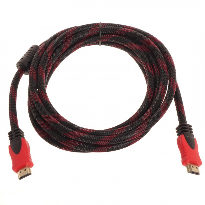 картинка Кабель HDMI-HDMI M/M CCS 5м (в оплетке) от магазина Антенны ТУТ