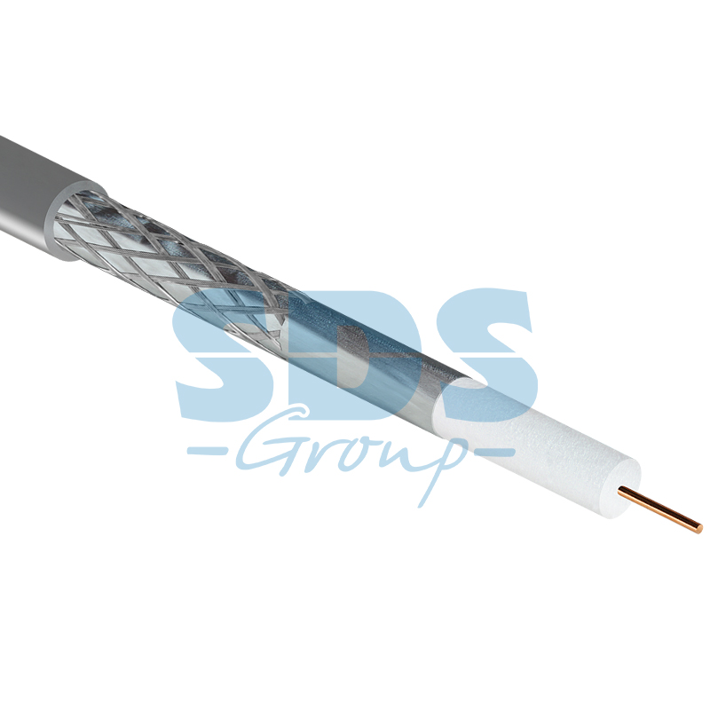 картинка Кабель RG-8X,50 Ом,100м.,серый REXANT от магазина Антенны ТУТ