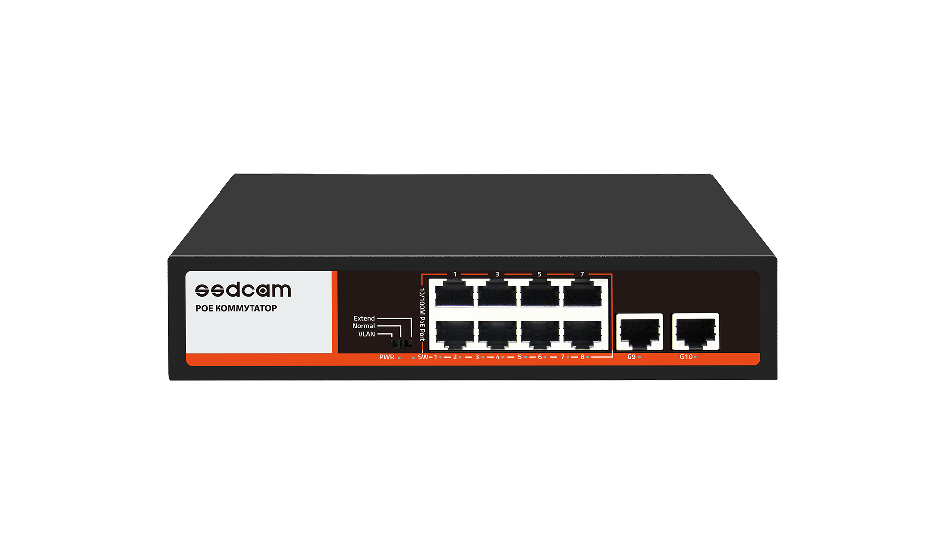 картинка Сетевой коммутатор POE-58P SSDCAM от магазина Антенны ТУТ
