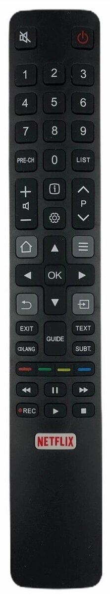 картинка Huayu для TCL RM-L1508+корпус пульта как RC802N от магазина Антенны ТУТ