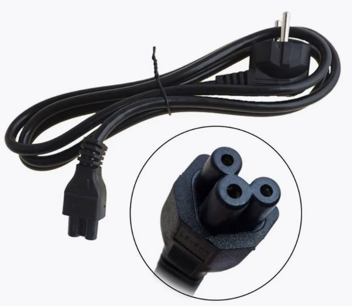 картинка Кабель питания VS62 для ноутбука LD757 AAAA 1,5м (Black) от магазина Антенны ТУТ