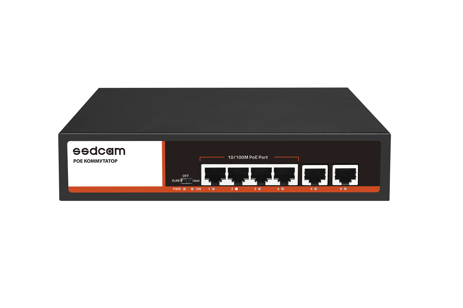 картинка Сетевой коммутатор POE-54P SSDCAM от магазина Антенны ТУТ