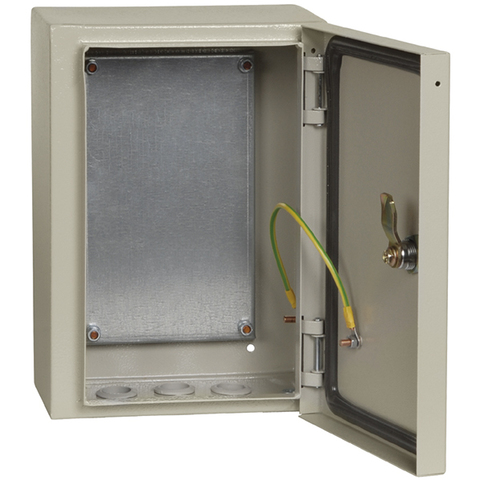 картинка Корпус металлический ЩМП-1-0 IP66 (395х310х220) TDM от магазина Антенны ТУТ