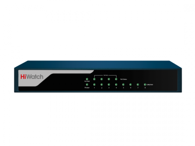 картинка Коммутатор POE 4+4 DS-S804P от магазина Антенны ТУТ