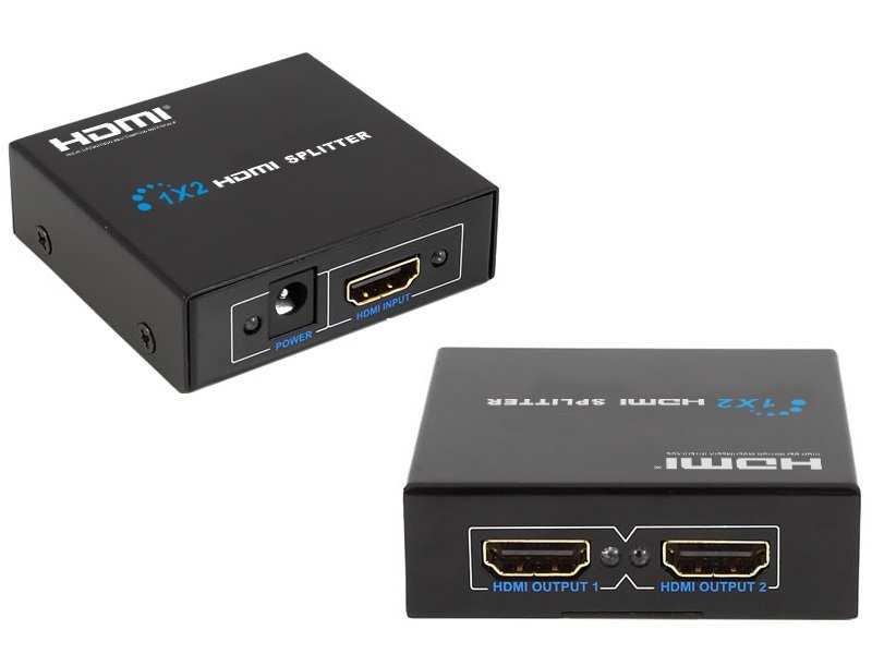 картинка Разветвитель HDMI 1x2 (активный) от магазина Антенны ТУТ