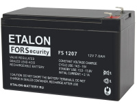 Аккумулятор FS 1207 12 V 7 А∙ч ETALON Battery