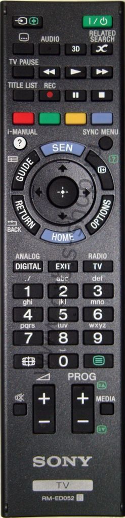 картинка Пульт Sony RM-ED052 от магазина Антенны ТУТ