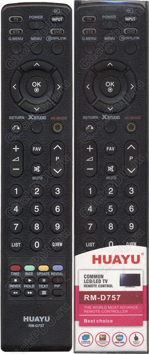картинка Пульт LG Huayu RM-D757 корпус MKJ40653802 от магазина Антенны ТУТ