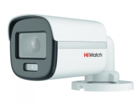 2 Мп уличная HD-TVI камера с с LED-подсветкой до 20 м и ColorVu, микрофон AOC DS-T200L(B) (2.8 mm)
