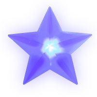 "Звезда" RGB на присоске 9*9 см