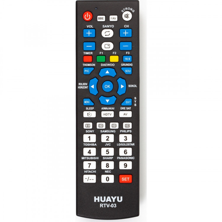 картинка Huayu RTV-03 VER.02 универсальный пульт , обновленная версия от магазина Антенны ТУТ
