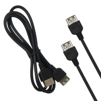 Кабель Удлинитель USB A(F) - USB A(F) (мама-мама) 1м