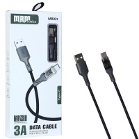Кабель USB MRM MR92t Type-C 1000mm (Black)