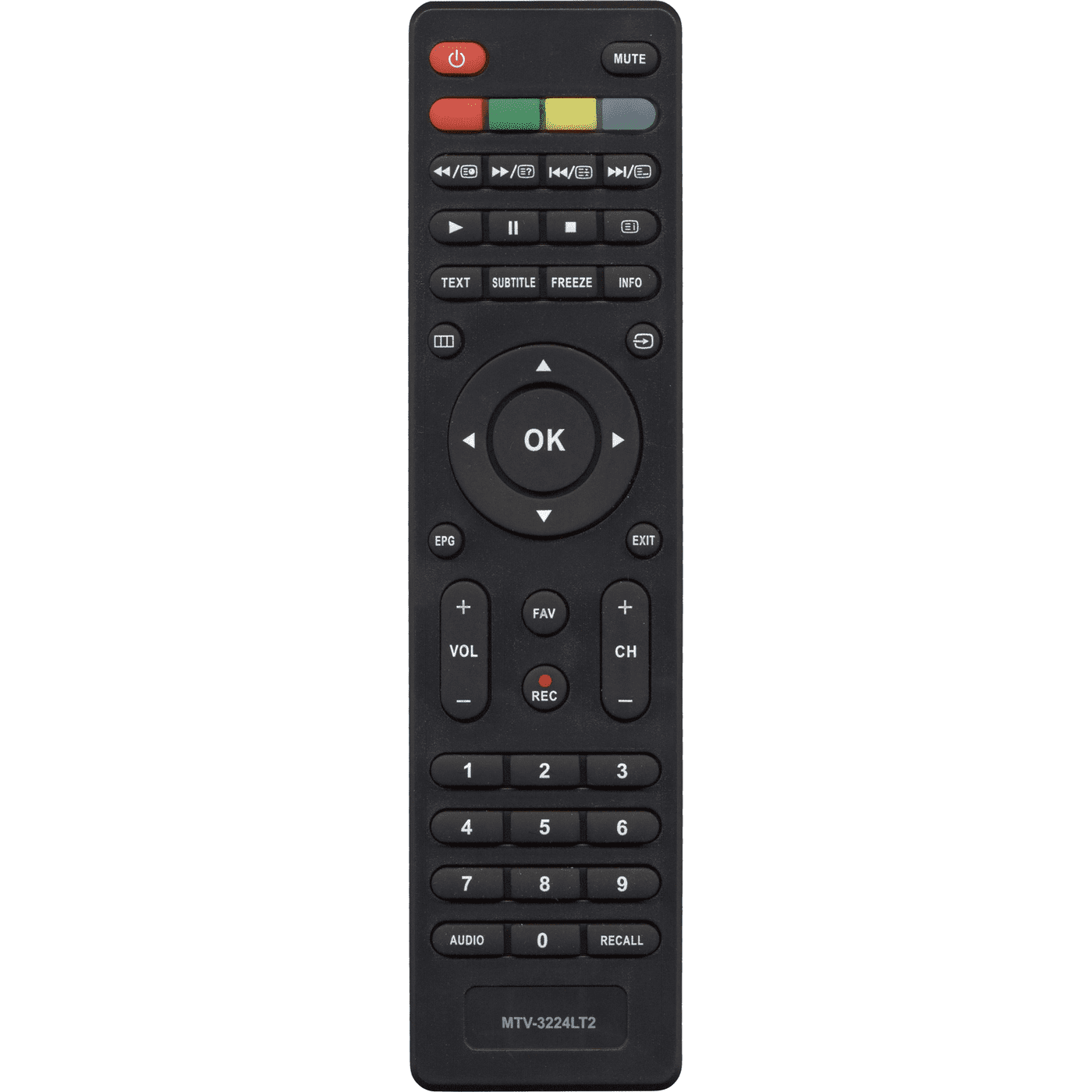картинка Пульт Mystery MTV-3224LT2 REC от магазина Антенны ТУТ