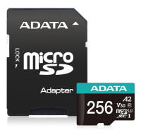 Карта памяти microSDXC UHS-I U1 A-Data Premier Pro 256 ГБ, 100 МБ/с, 10X, Class 10