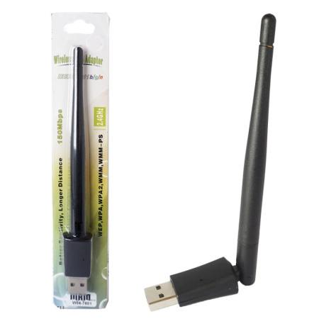 USB Адаптер WiFi  W04 (MTK7601) Antenna:SMA 3dBi antenna(1T1R)